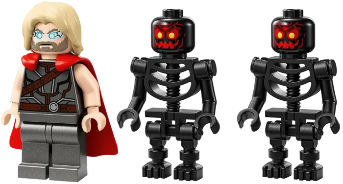 LEGO Marvel Super Heroes Baubare Figur - Thor vs. Surtur Baufigur