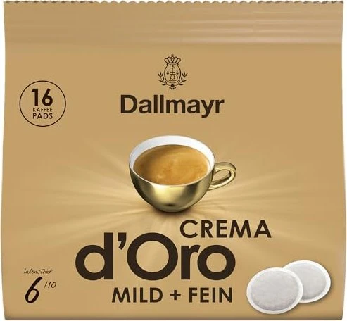 Dallmayr Crema d'Oro mild & fein Kaffeepads