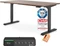 Ergotopia Desktopia Pro X Sitz-Steh-Schreibtisch, 120x80cm Vorschaubild
