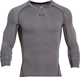 Under Armour HeatGear Armour Kompressionsshirt langarm carbon heather (Herren)