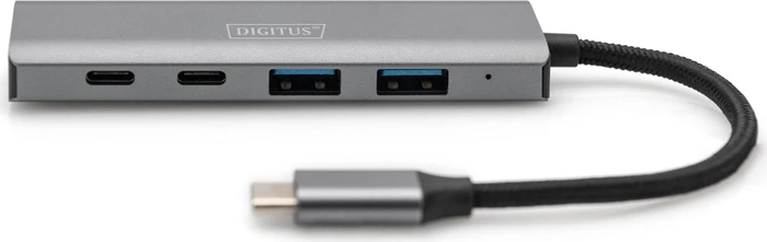 Digitus USB-C Hub, 2x USB-C 3.1, 2x USB-A 3.1, USB-C 3.1 [Stecker]