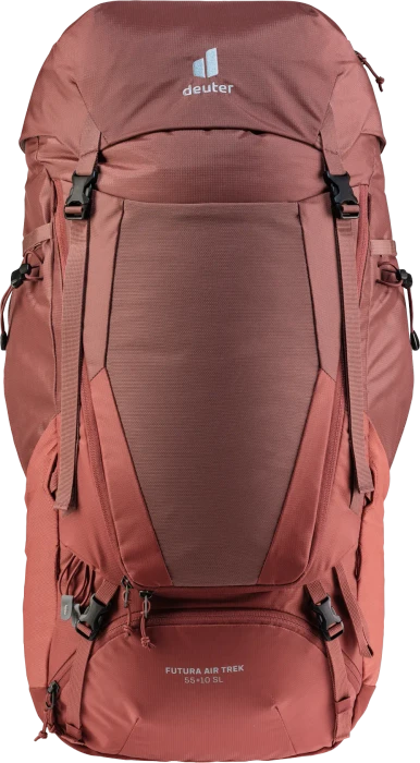 Deuter Futura Air Trek 55+10 SL redwood/lava (Damen)