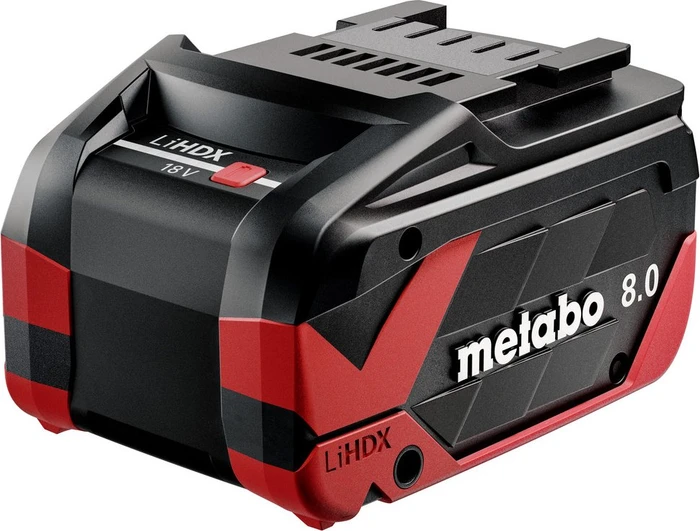 Metabo Werkzeug-Akku 18V, 8.0Ah, Li-Ionen/LiHDX [8.0Ah] [144Wh]