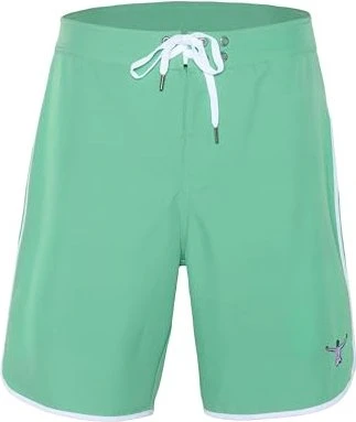 Chiemsee 4-Way-Stretch und Kontrastpaspeln Badeshorts marine green (Herren)