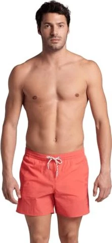 Arena Team Stripe Badeshorts calypso coral (Herren)