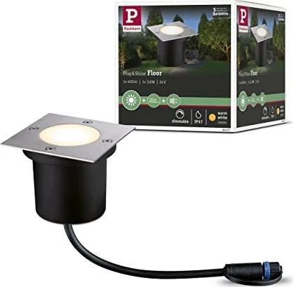 Paulmann Plug & Shine Spot 3.6W Bodeneinbauleuchte
