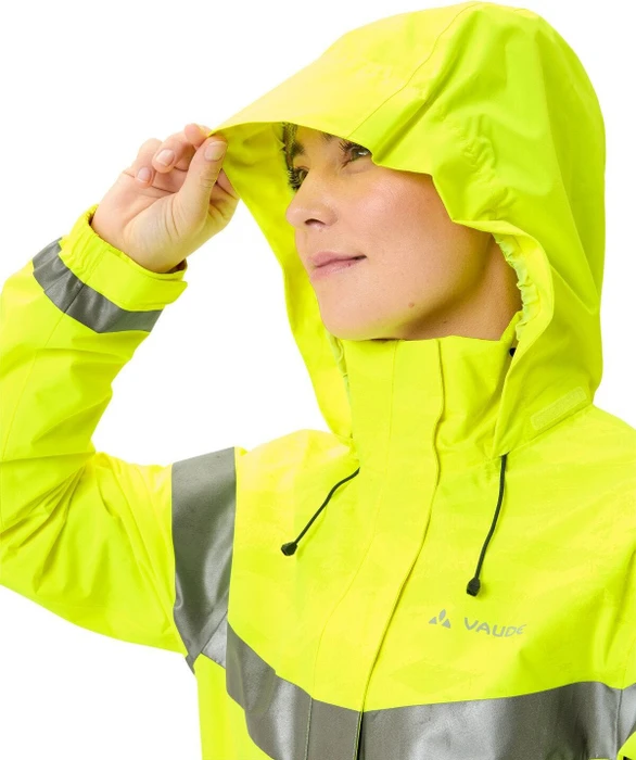 Vaude Luminum Rain Fahrradjacke neon yellow (Damen)
