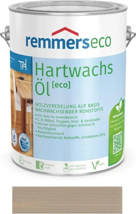 Remmers Hartwachs-Öl eco innen silbergrau, 750ml