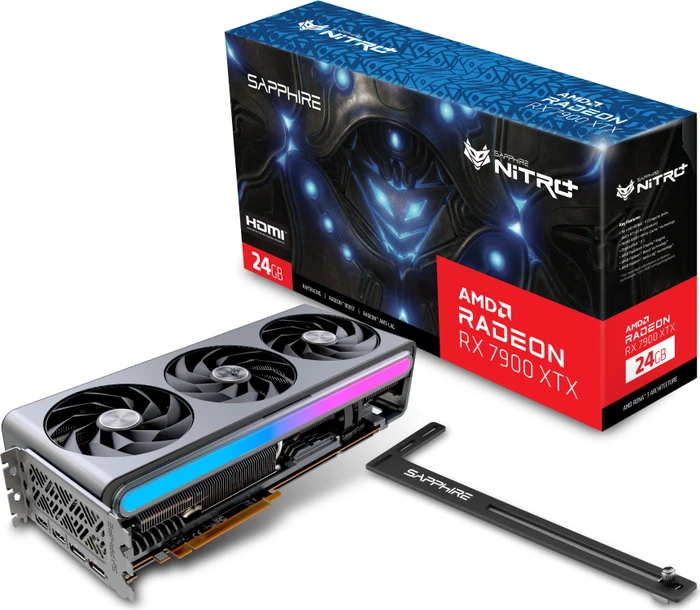 Sapphire Nitro+ Radeon RX 7900 XTX Vapor-X, 24GB GDDR6, 2x HDMI, 2x DP, full retail