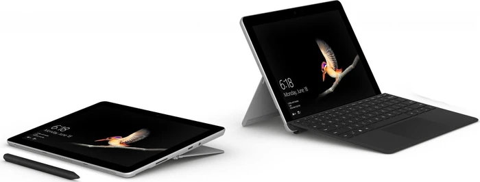 Microsoft Surface Go, schwarz, Pentium Gold 4415Y, 8GB RAM, 128GB, Type Cover schwarz