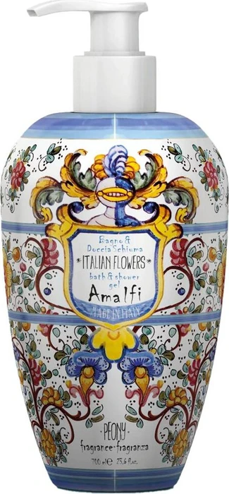 Rudy Profumi Le Maioliche Amalfi Italian Flowers Bad- & Duschgel, 700ml