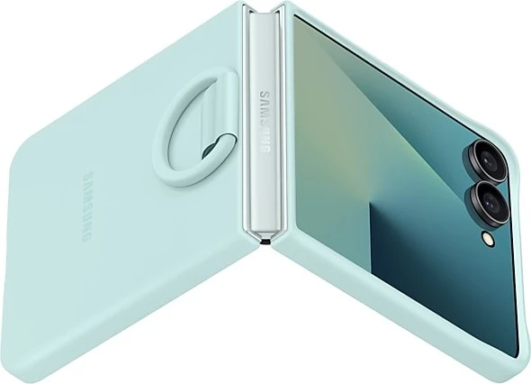 Samsung Silicone Ring Case für Galaxy Z Flip7 Mint