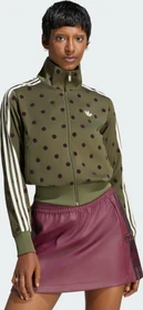 adidas Satin Polka Dots TT Track Top Trainingsjacke olive strata (Damen)