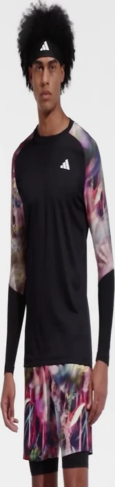 adidas Melbourne Tennis Heat.RDY Funktionsshirt langarm multicolor/black (Herren)