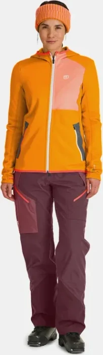 Ortovox Fleece Hoody Funktionsjacke autumn leaves (Damen)