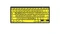 LogicKeyboard LargePrint Mini PC, Black on Yellow, Bluetooth, DE Vorschaubild