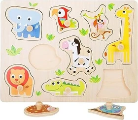 Legler Small Foot Setzpuzzle Zootiere