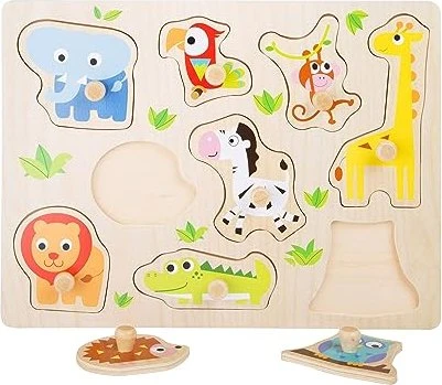 Legler Small Foot Setzpuzzle Zootiere