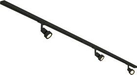 SLV 1Ph PuriTrack Schienensystem LED Spot 4.3W 2m schwarz, 3 Stück