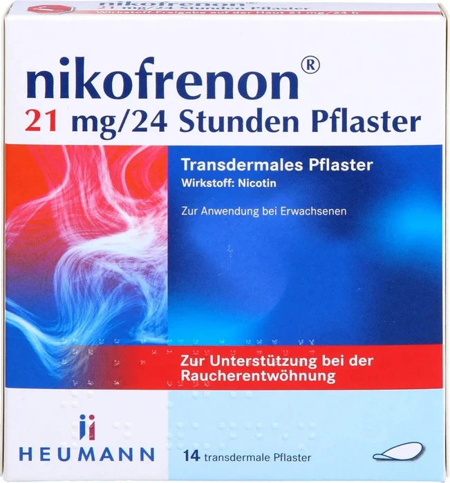 Heumann Nikofrenon 21mg/24 Stunden Pflaster, 14 Stück