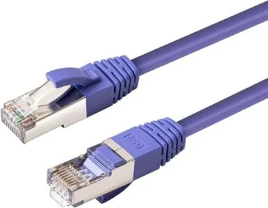 MicroConnect Patchkabel, Cat6a, S/FTP, RJ-45/RJ-45, 5m, violett