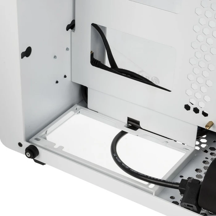 Raijintek Ophion Evo, weiß, Glasfenster, Mini-ITX