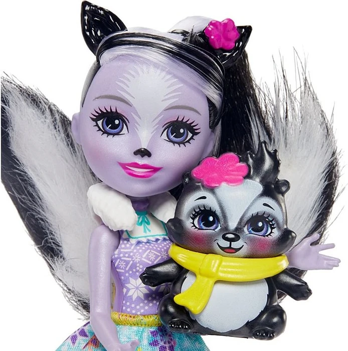 Mattel Enchantimals - Stinktierspass Frisiertisch mit Sage Skunk