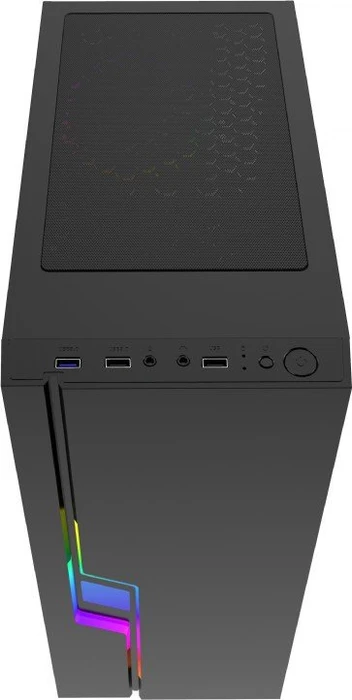 Gembird Fornax 2000 Black, Glasfenster