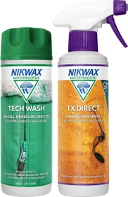 Nikwax Tech Wash & TX Direct 2er Pack Imprägniermittel 300l