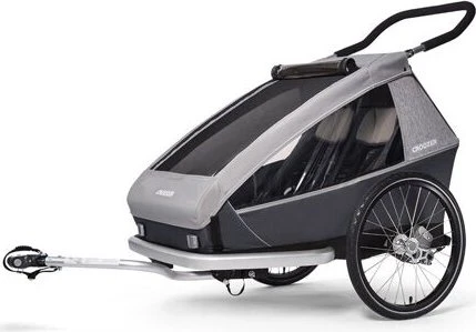 Croozer Kid Keeke 2 Fahrradanhänger mountain grey