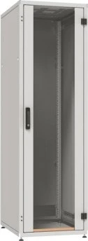 EFB Elektronik PRO 19" Netzwerkschrank 42HE, vormontiert, eigenbelüftet, Sicherheitsglastür, IP20, RAL 9005, 600mm tief