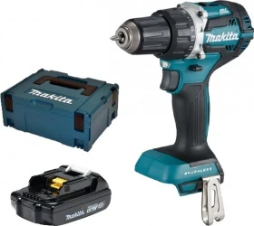 Makita DDF484Y1J Akku-Bohrschrauber inkl. MAKPAC + Akku 1.5Ah