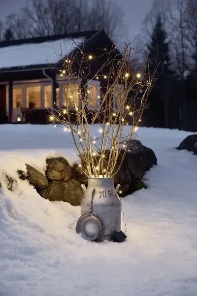 Konstsmide Lichterkette LED 240x warmweiß