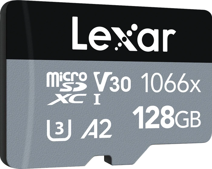 Lexar Professional 1066x Silver Series R160/W70 128GB Kit, UHS-I U3, A2, Class 10