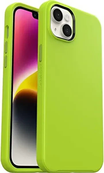 Otterbox Symmetry+ mit MagSafe für Apple iPhone 14 Plus Lime All Yours