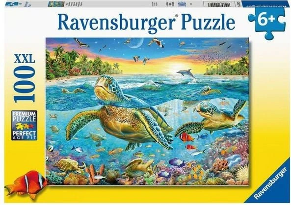 Ravensburger Schwimmen mit Meeresschildkröten 100 XXL