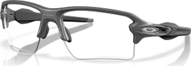 Oakley Flak 2.0 XXL steel/clear to black iridium photochromic