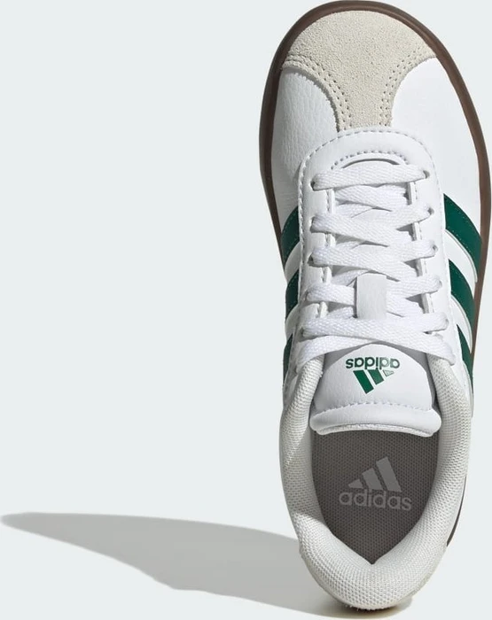 adidas VL Court 3.0 cloud white/collegiate green/gum (Junior)