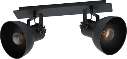 Eglo Barnstaple 1 Spot 2-flammig schwarz