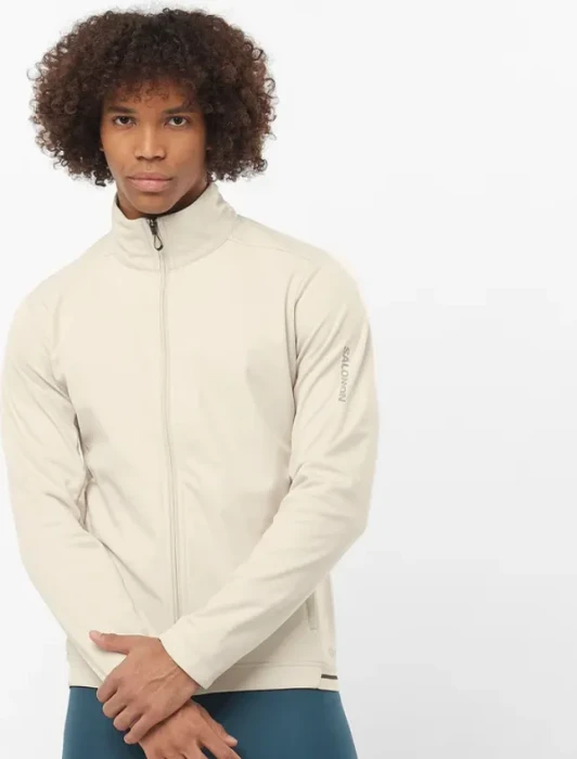 Salomon Gore-Tex Infinium Windstopper Funktionsjacke rainy day (Herren)