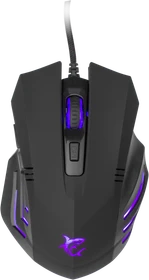 White Shark Hannibal 2 Black Gaming Mouse, schwarz, USB