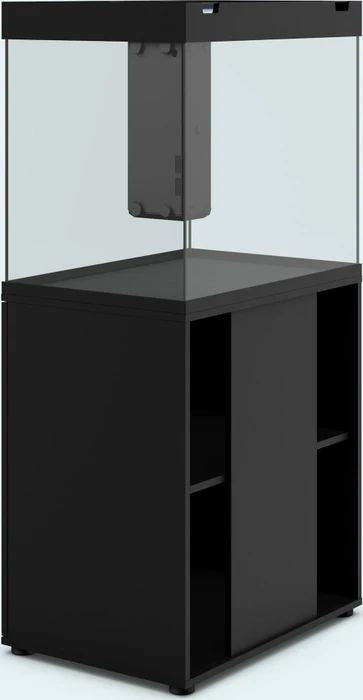 Juwel Lido 200 LED Aquarium-Set mit Unterschrank, schwarz/schwarz, 200l
