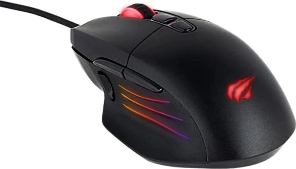 Havit Gamenote MS1013 RGB Gaming Mouse schwarz, USB