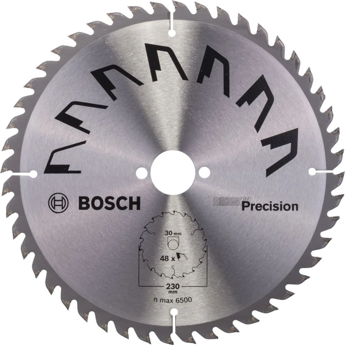 Bosch DIY Precision Kreissägeblatt 48Z, 230x2.5x30mm, 1 Stück