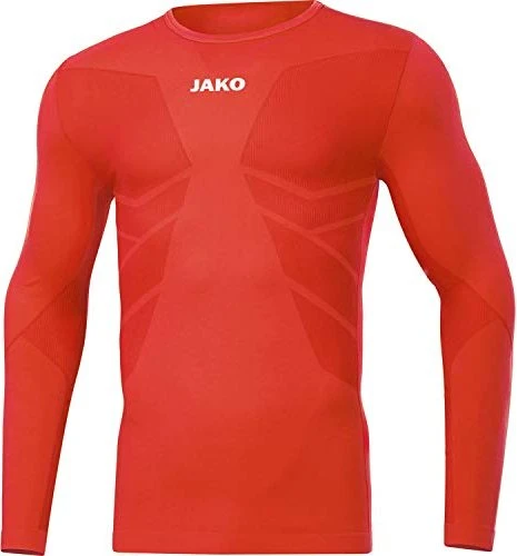 Jako Comfort 2.0 Funktionsshirt langarm flame