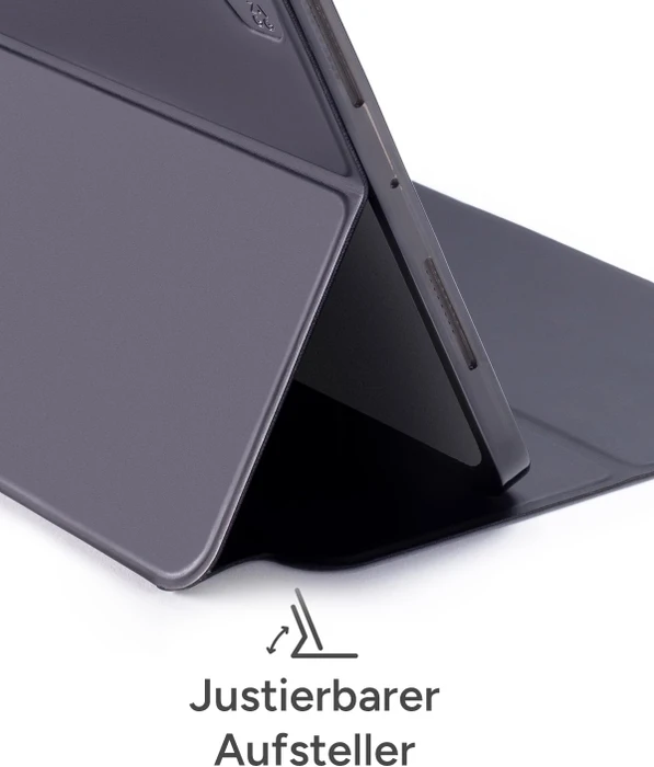 ZAGG Pro Keys 2 für iPad Pro 13" (M4/M5), grau/schwarz, DE