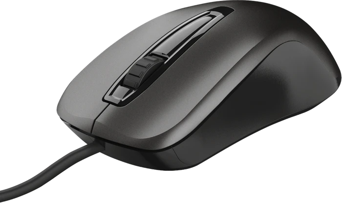 Trust Carve Mouse schwarz, USB