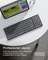 Inateck KB602 Nomad faltbare Tastatur mit Nummernblock, Bluetooth, UK Vorschaubild