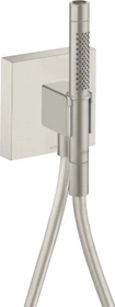 Hansgrohe Axor Starck Portereinheit 120/120 mit Stabhandbrause 2jet edelstahloptik