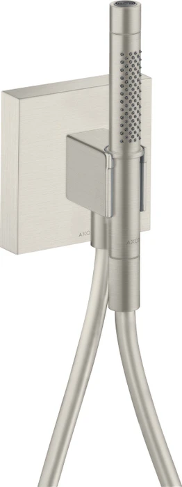 Hansgrohe Axor Starck Portereinheit 120/120 mit Stabhandbrause 2jet edelstahloptik